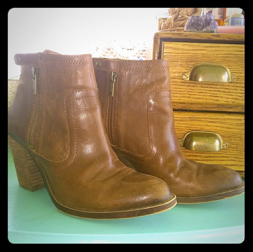 Lucky Brand Leather Boots